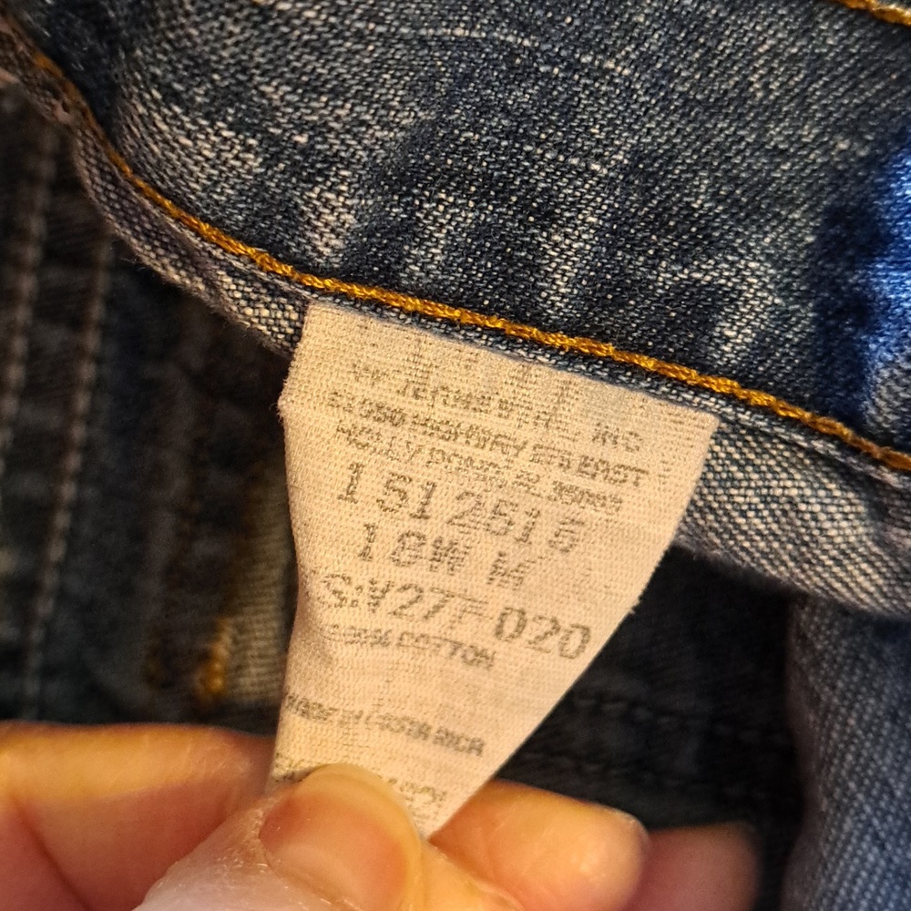 Riders by Lee Women's Relaxed Blue Denim Jeans Capris Size 18W - Picture 6 of 6